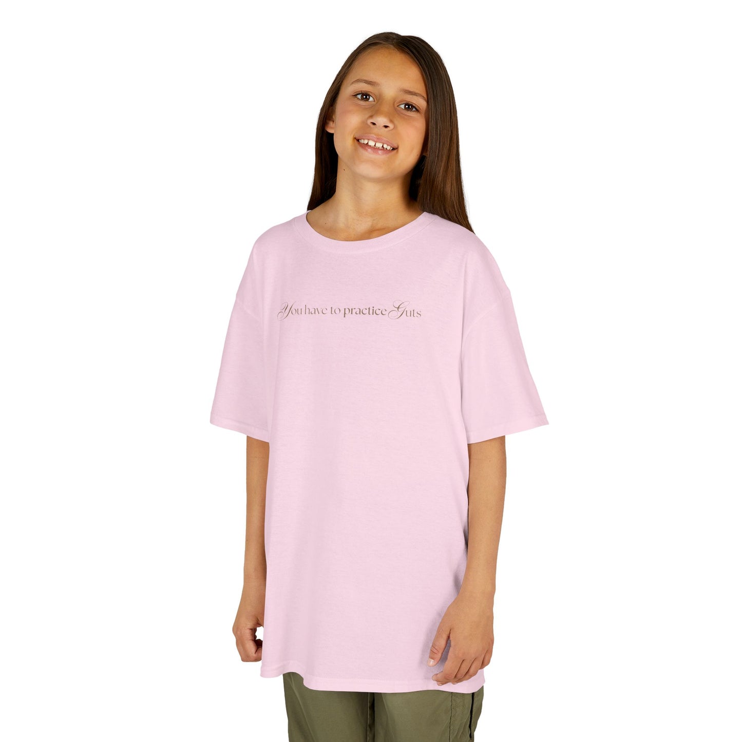 Kids Tee Young Rider Baggy Fit You Have to Practice Guts T-Shirt