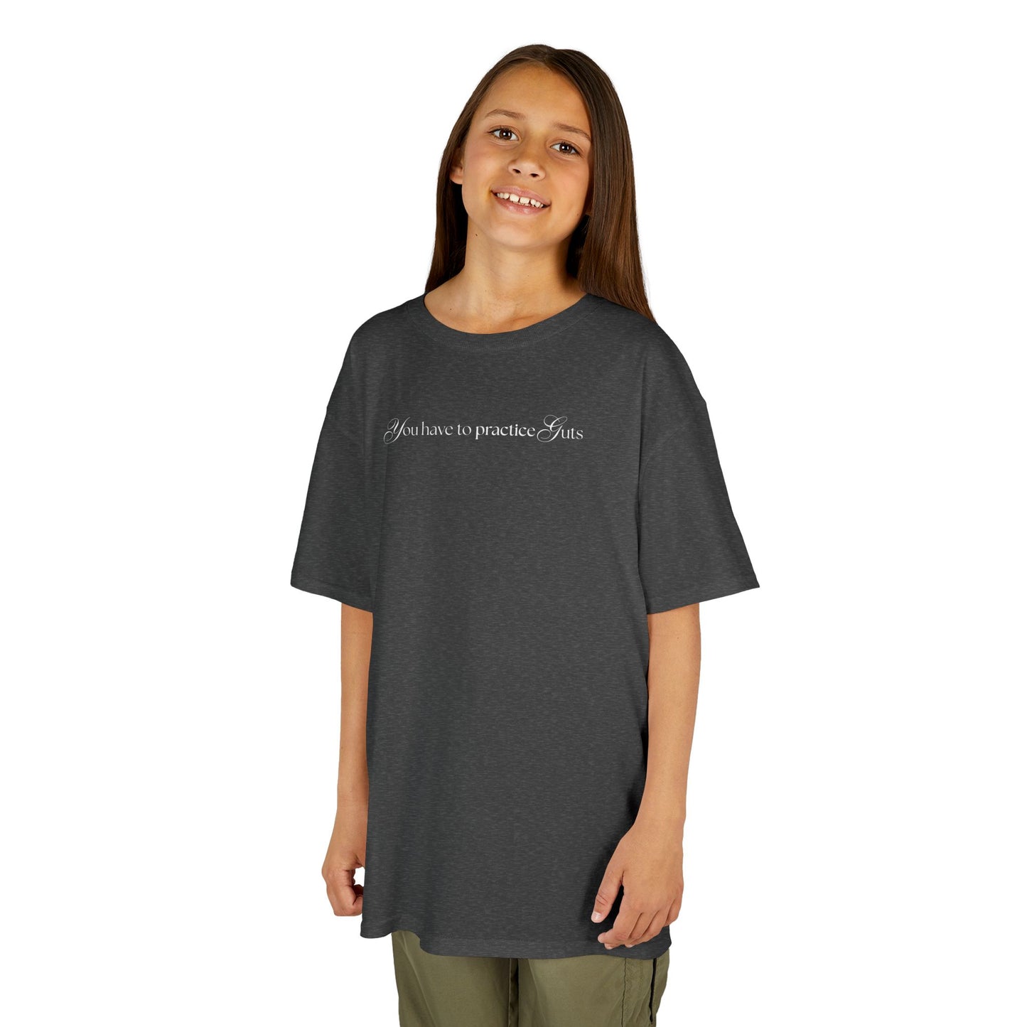 Kids Tee Young Rider Baggy Fit You Have to Practice Guts T-Shirt