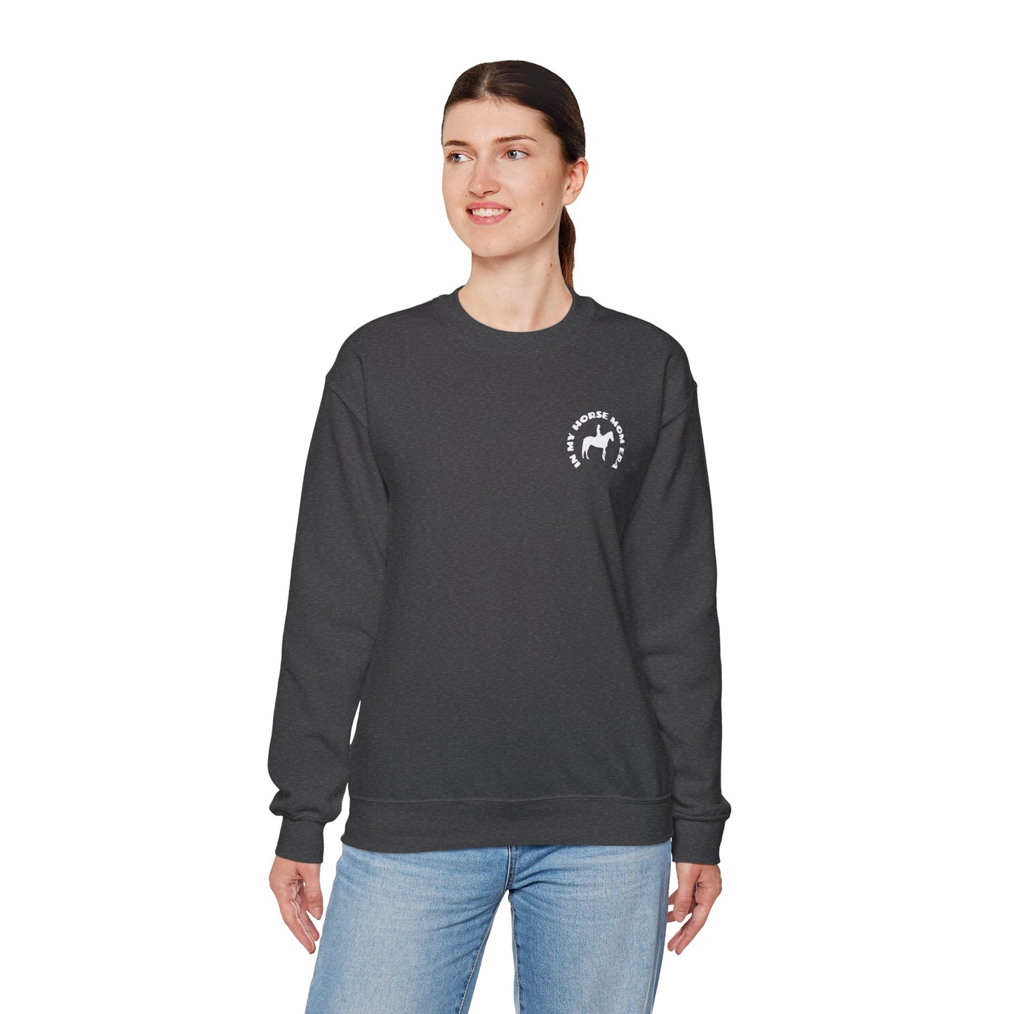 In My Horse Mom Era sweatshirt
