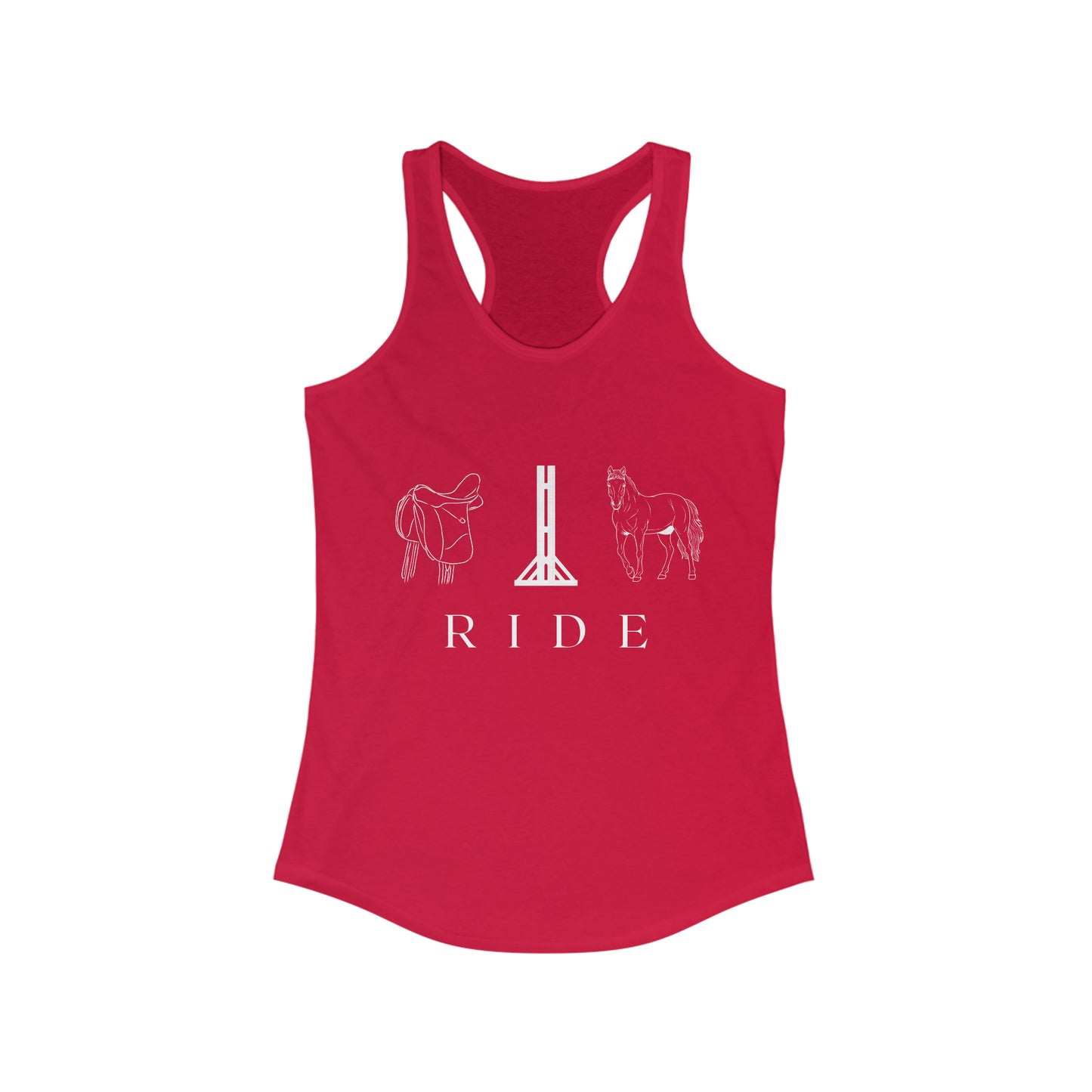 The RIDE tank is the hottest english riding clothing on the market