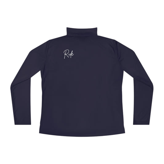 Ladies Eq. Ride Minimalist Quarter-Zip Pullover