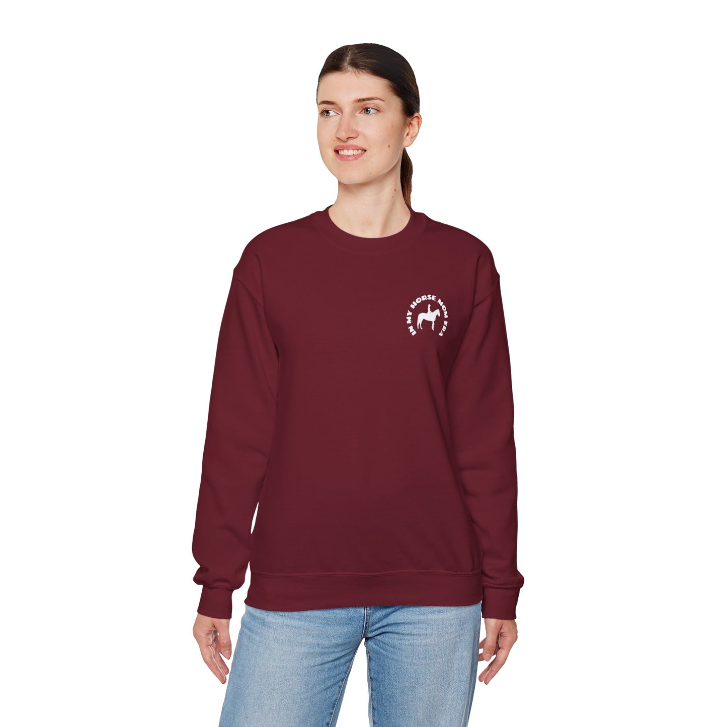 In My Horse Mom Era sweatshirt