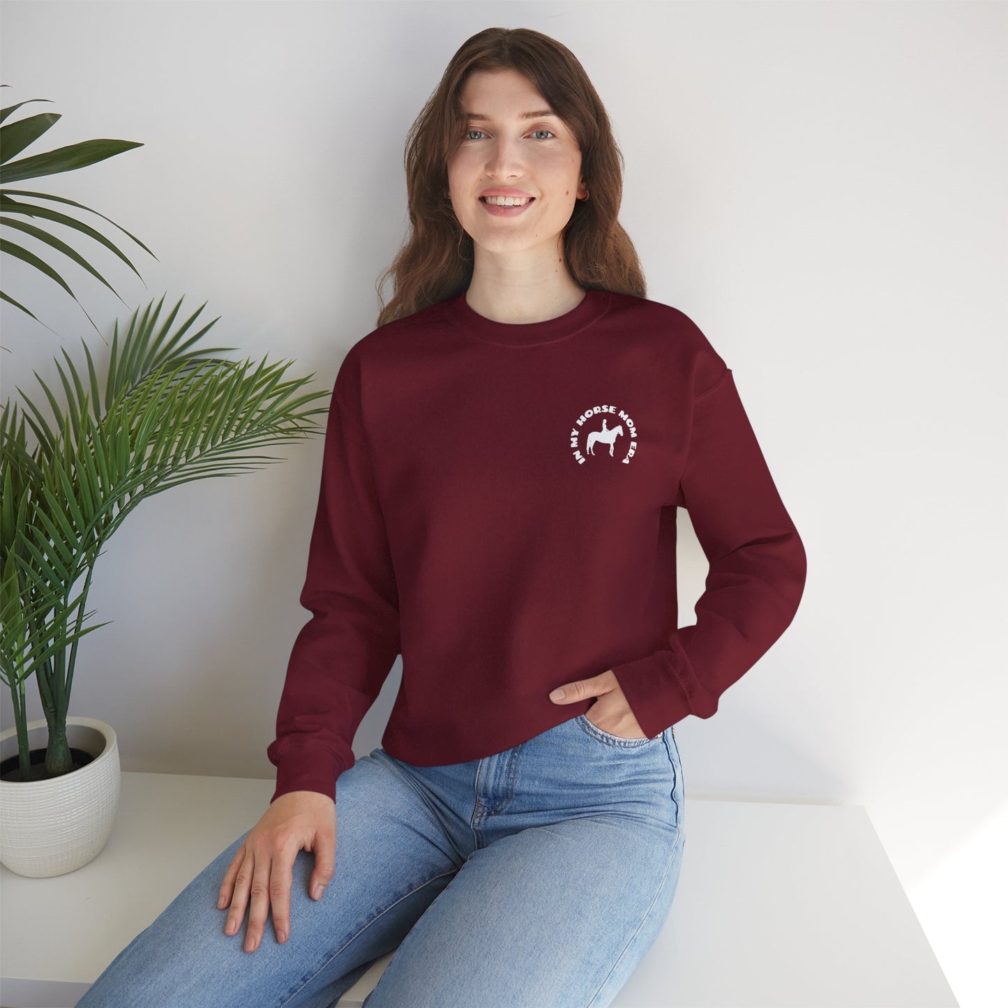 In My Horse Mom Era sweatshirt