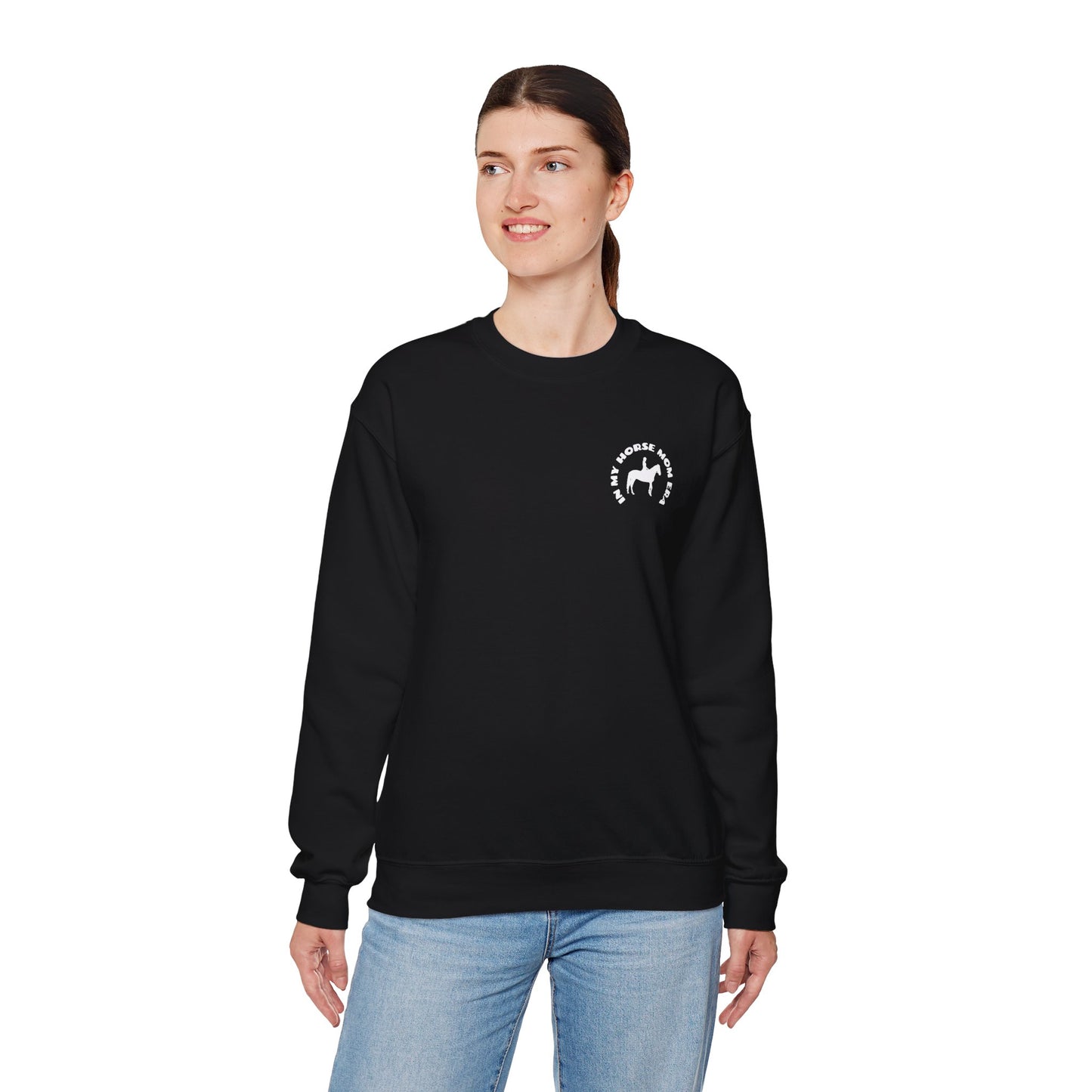 In My Horse Mom Era sweatshirt
