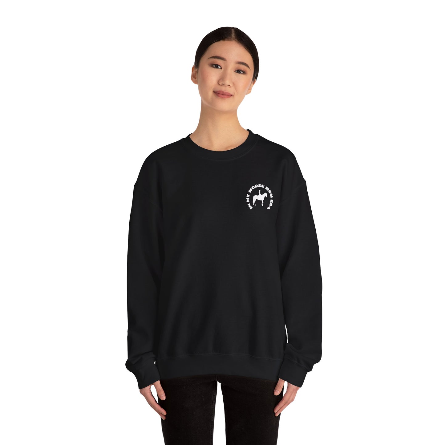 In My Horse Mom Era sweatshirt