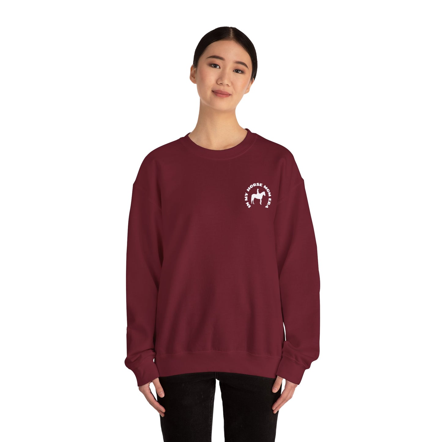 In My Horse Mom Era sweatshirt