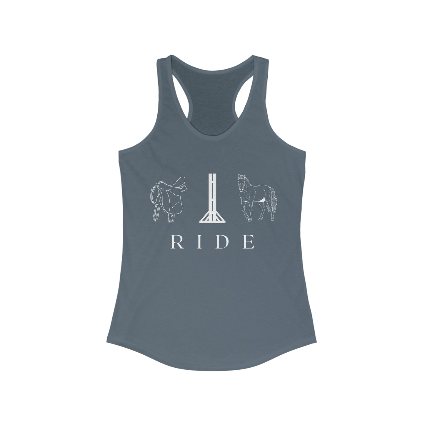 The RIDE tank is the hottest english riding clothing on the market