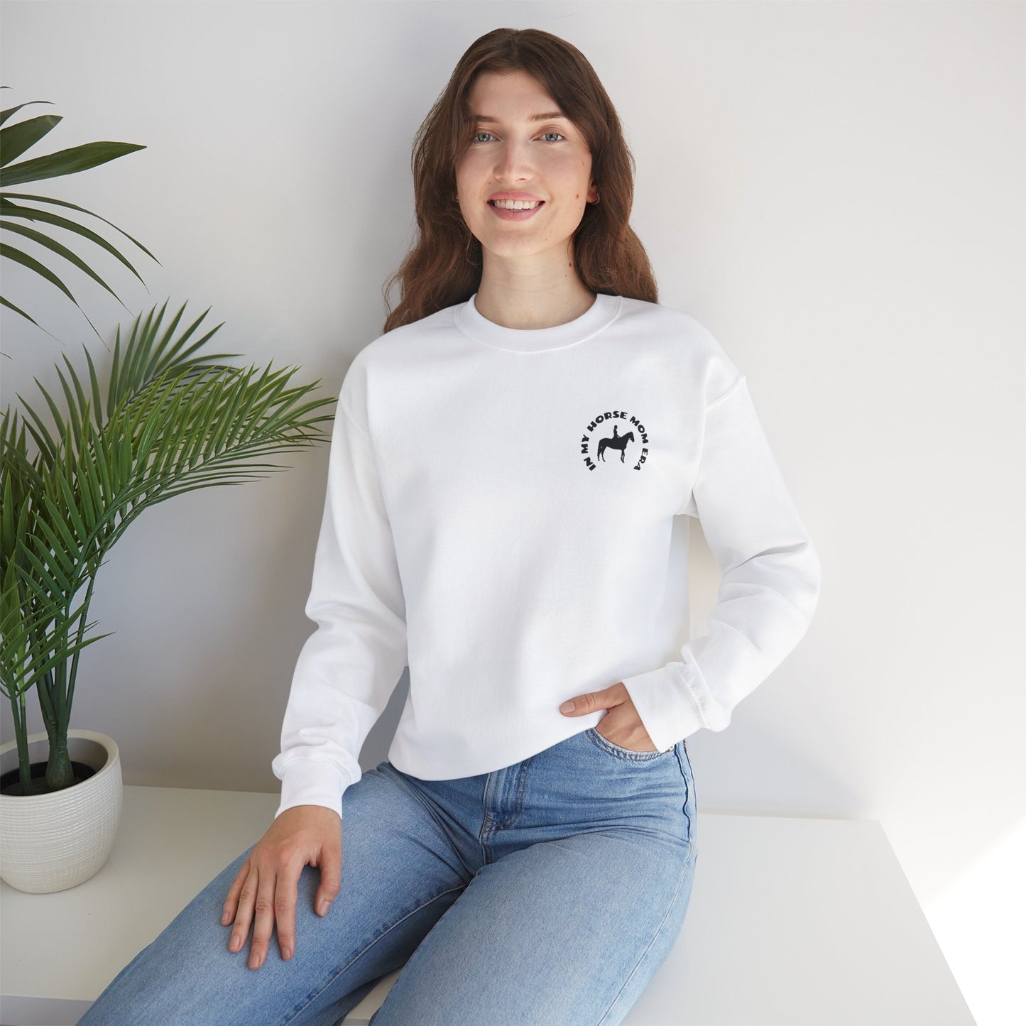In My Horse Mom Era sweatshirt