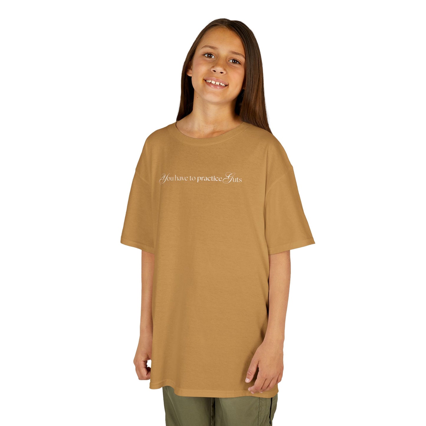 Kids Tee Young Rider Baggy Fit You Have to Practice Guts T-Shirt