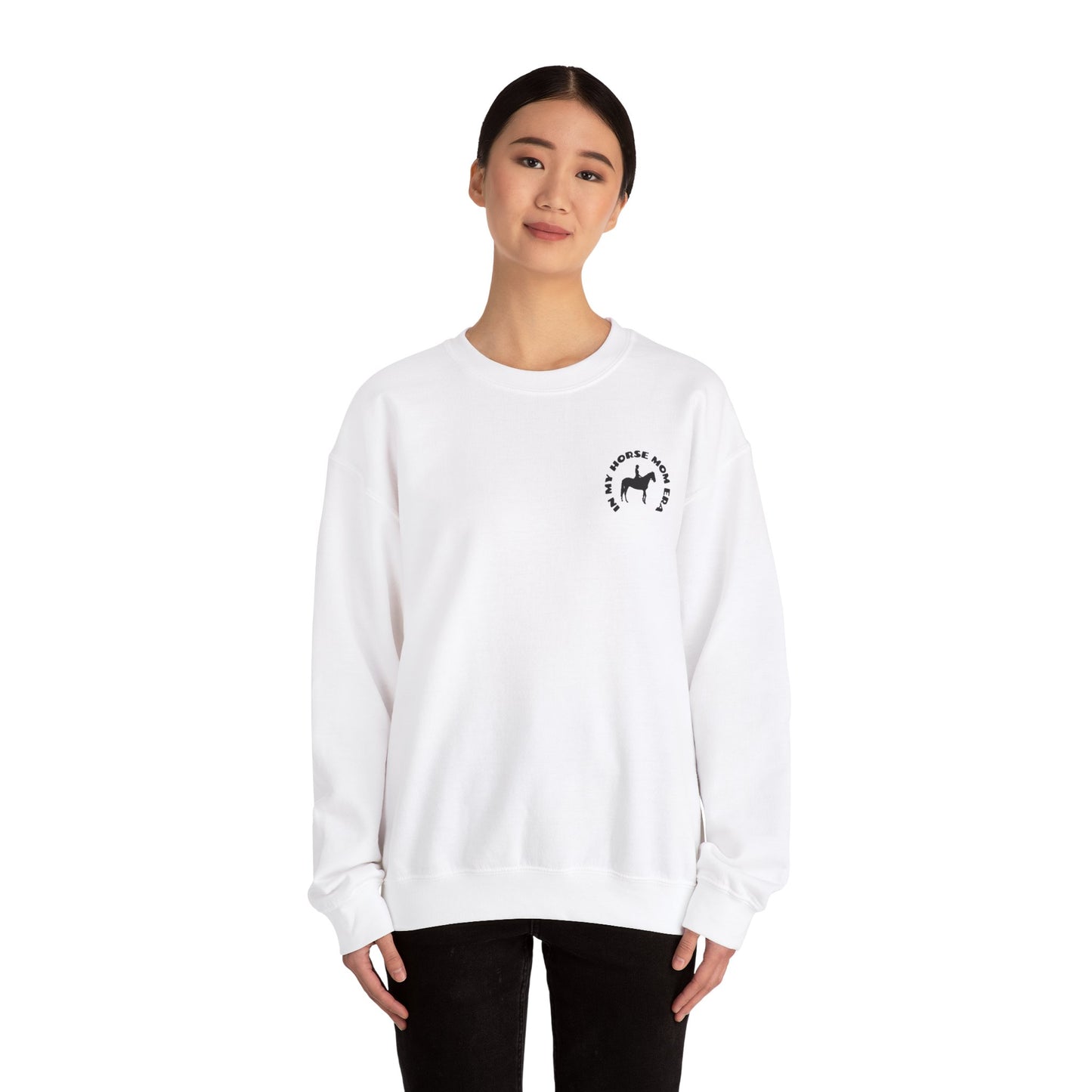 In My Horse Mom Era sweatshirt