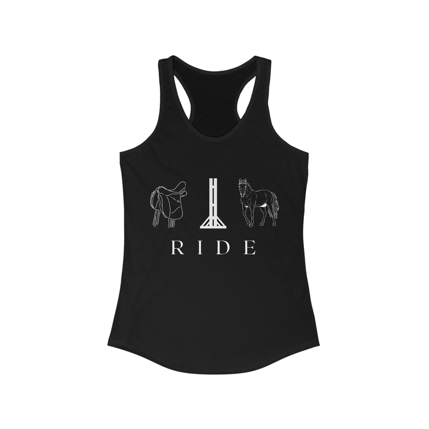 The RIDE tank is the hottest english riding clothing on the market