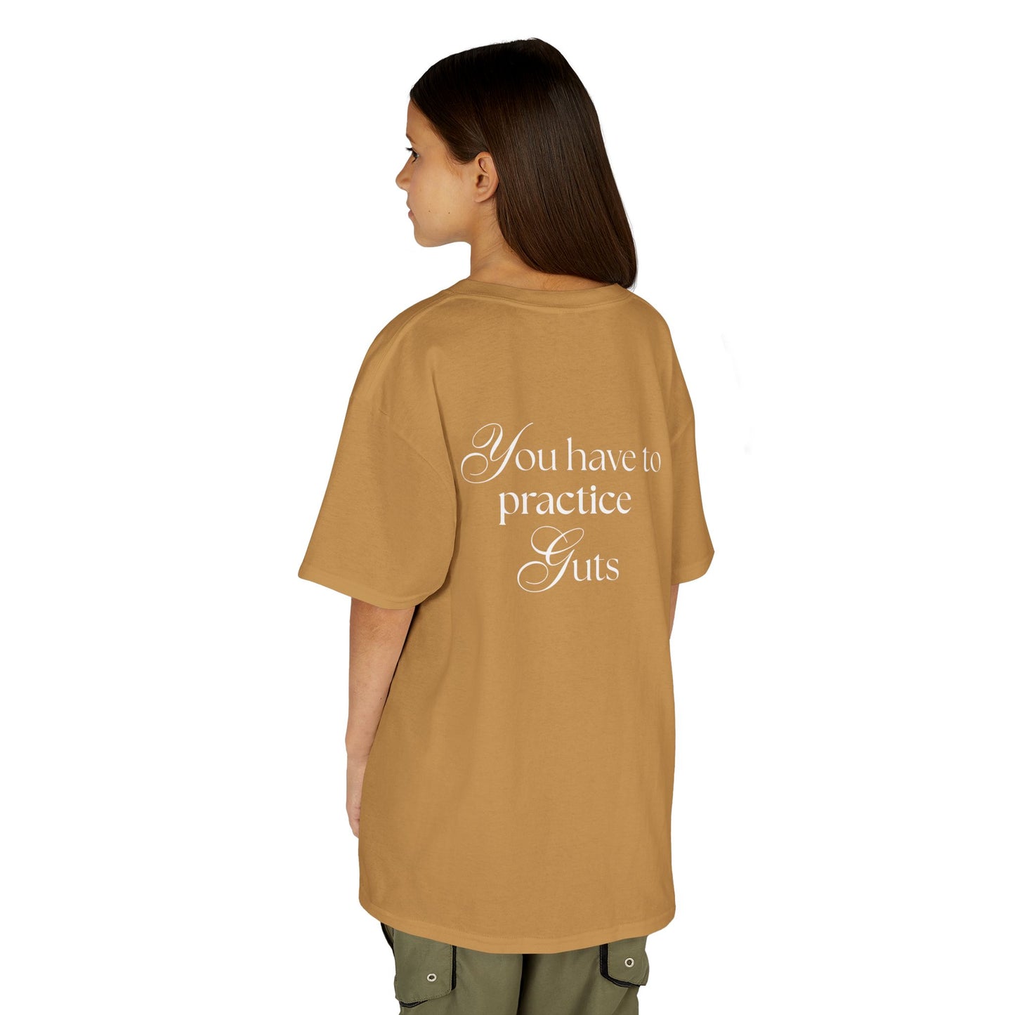 Kids Tee Young Rider Baggy Fit You Have to Practice Guts T-Shirt