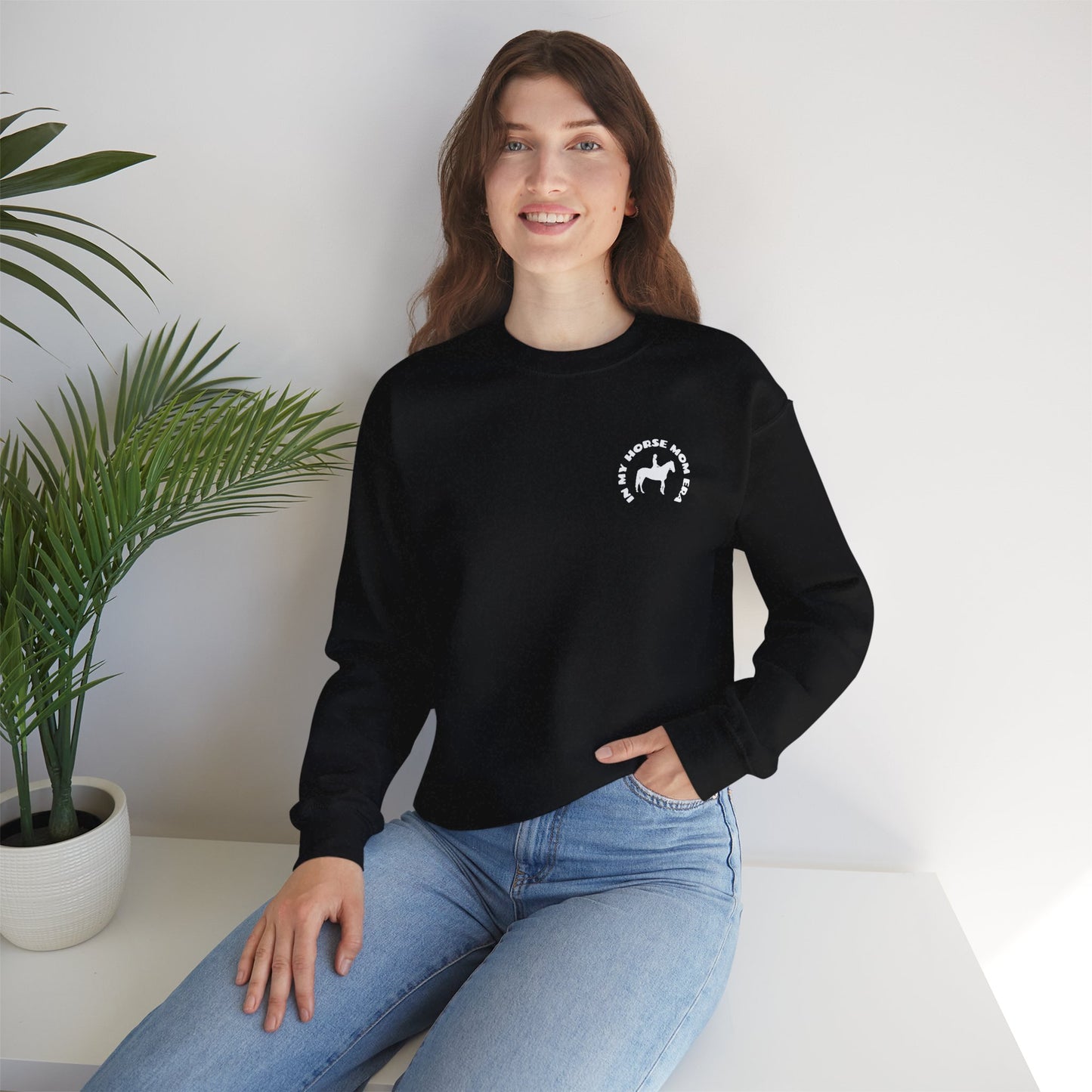 In My Horse Mom Era sweatshirt
