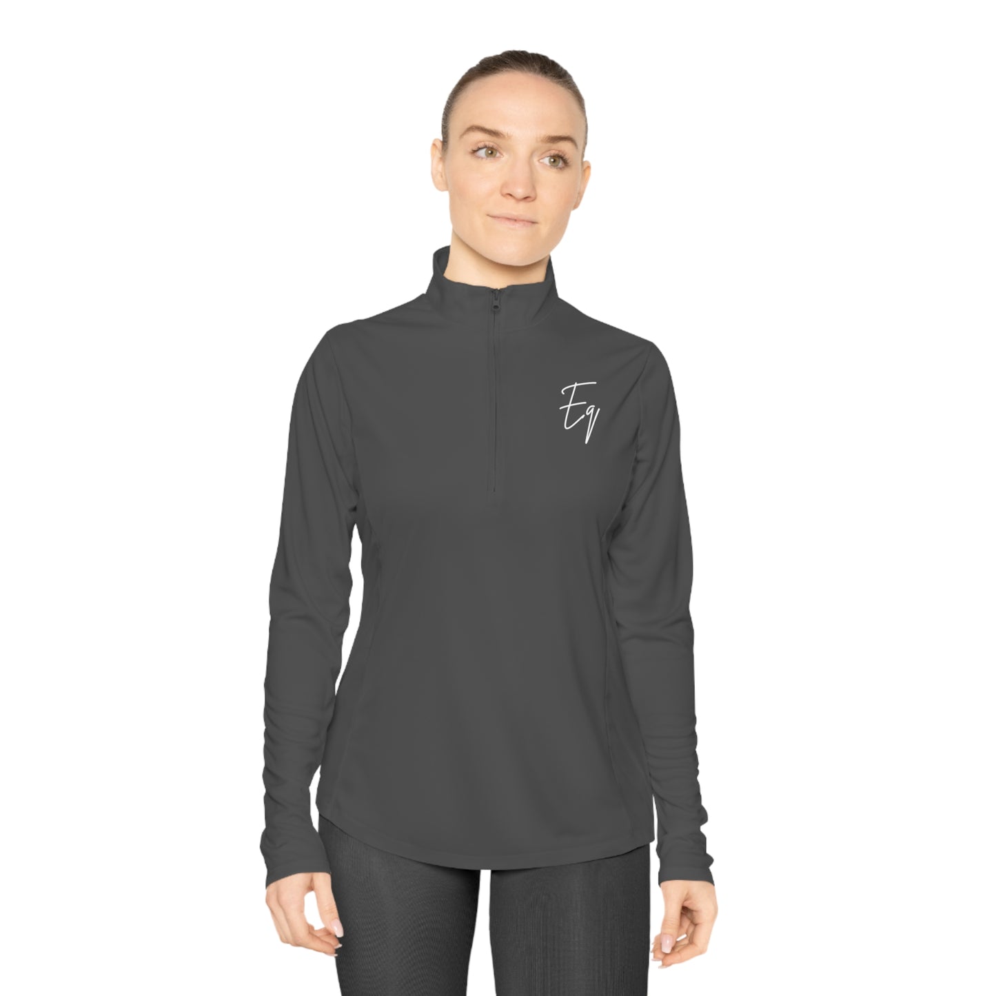 Ladies Eq. Ride Minimalist Quarter-Zip Pullover
