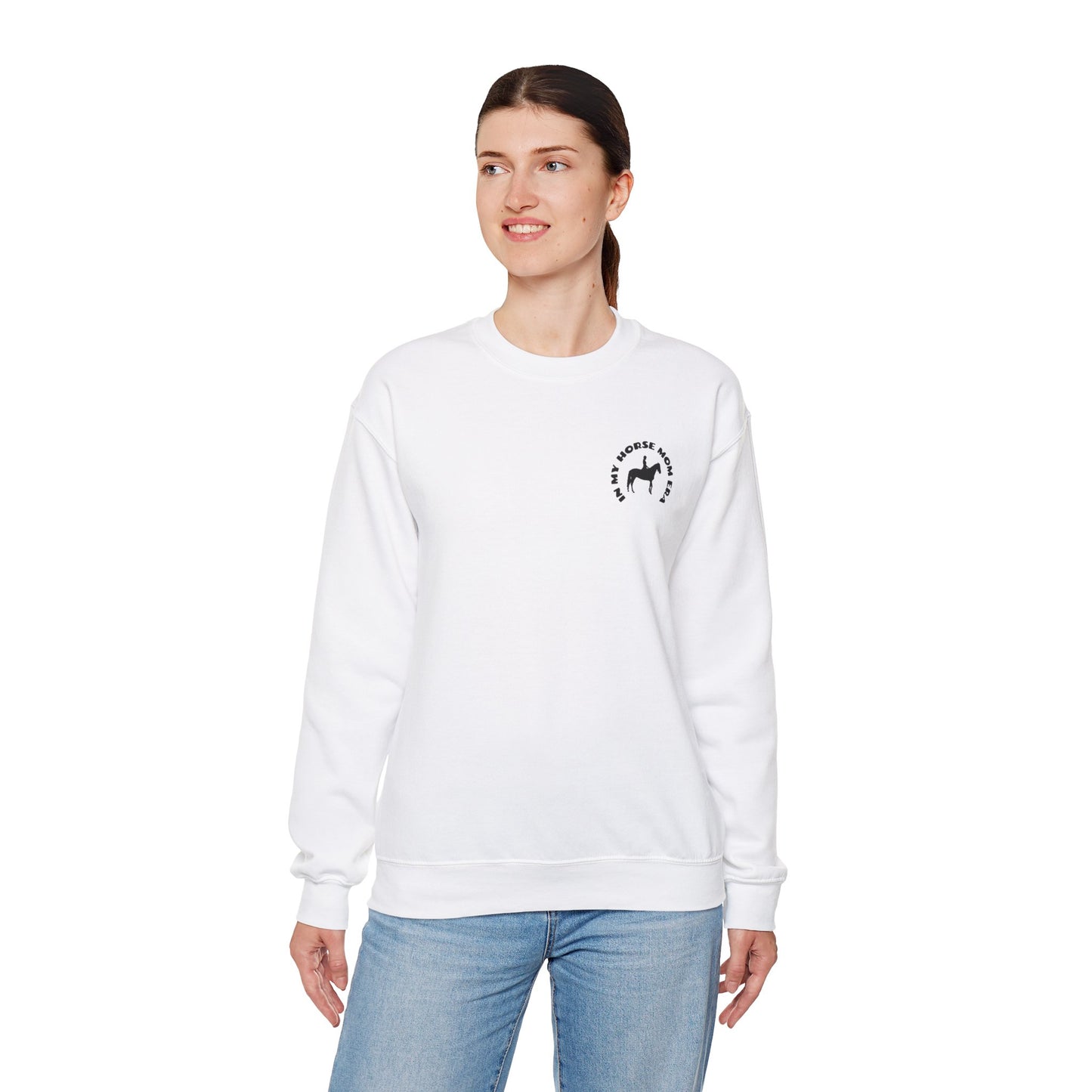 In My Horse Mom Era sweatshirt