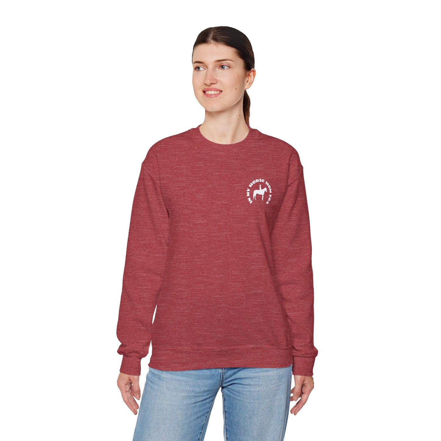 In My Horse Mom Era sweatshirt