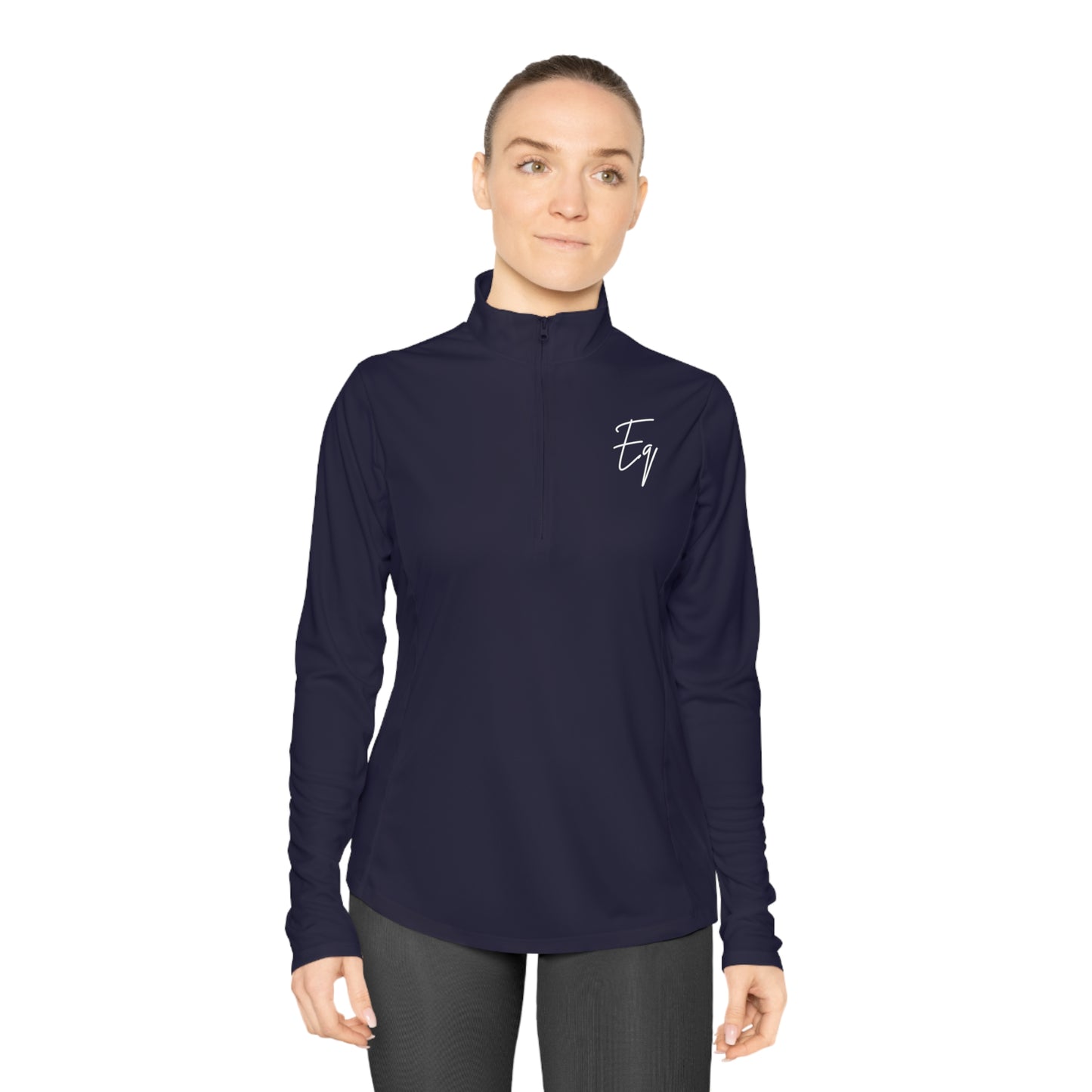 Ladies Eq. Ride Minimalist Quarter-Zip Pullover