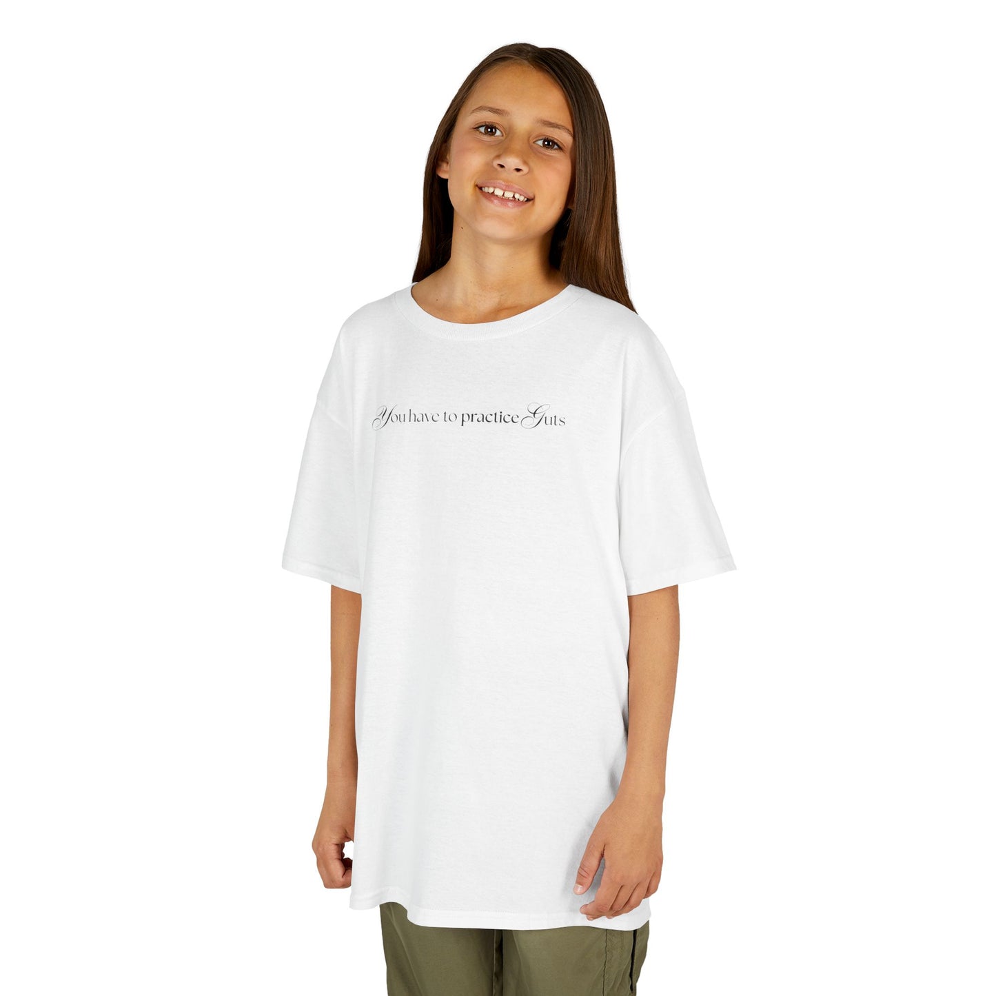 Kids Tee Young Rider Baggy Fit You Have to Practice Guts T-Shirt