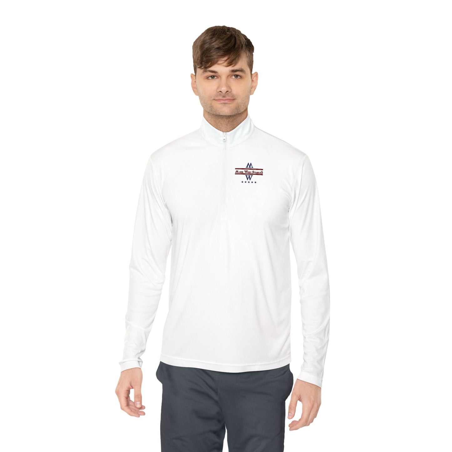 Equestrian Quarter-Zip Pullover — Warm‑Day Horse Riding Top