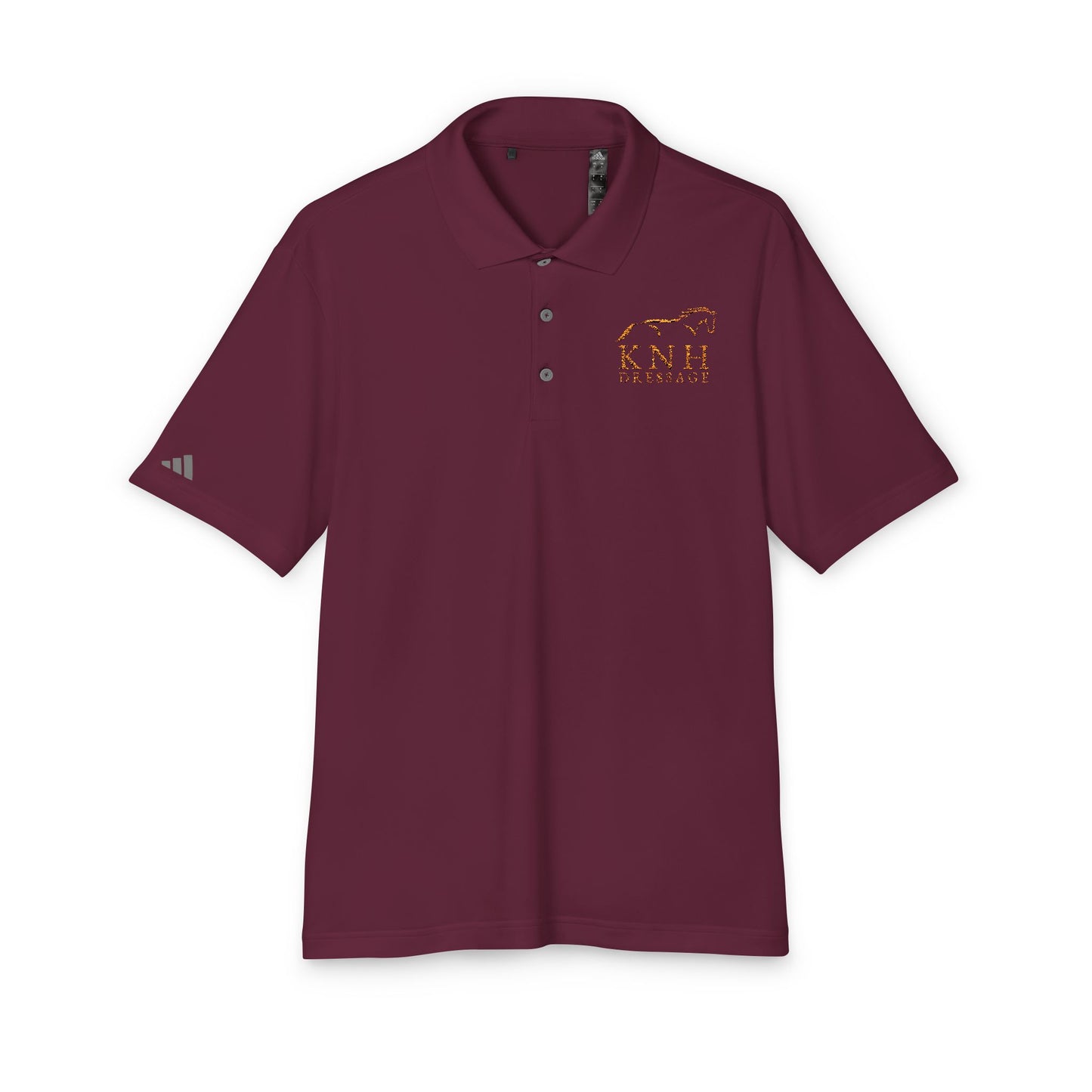 KNH Dressage Custom adidas® UPF 50+ Protection Unisex Performance Polo