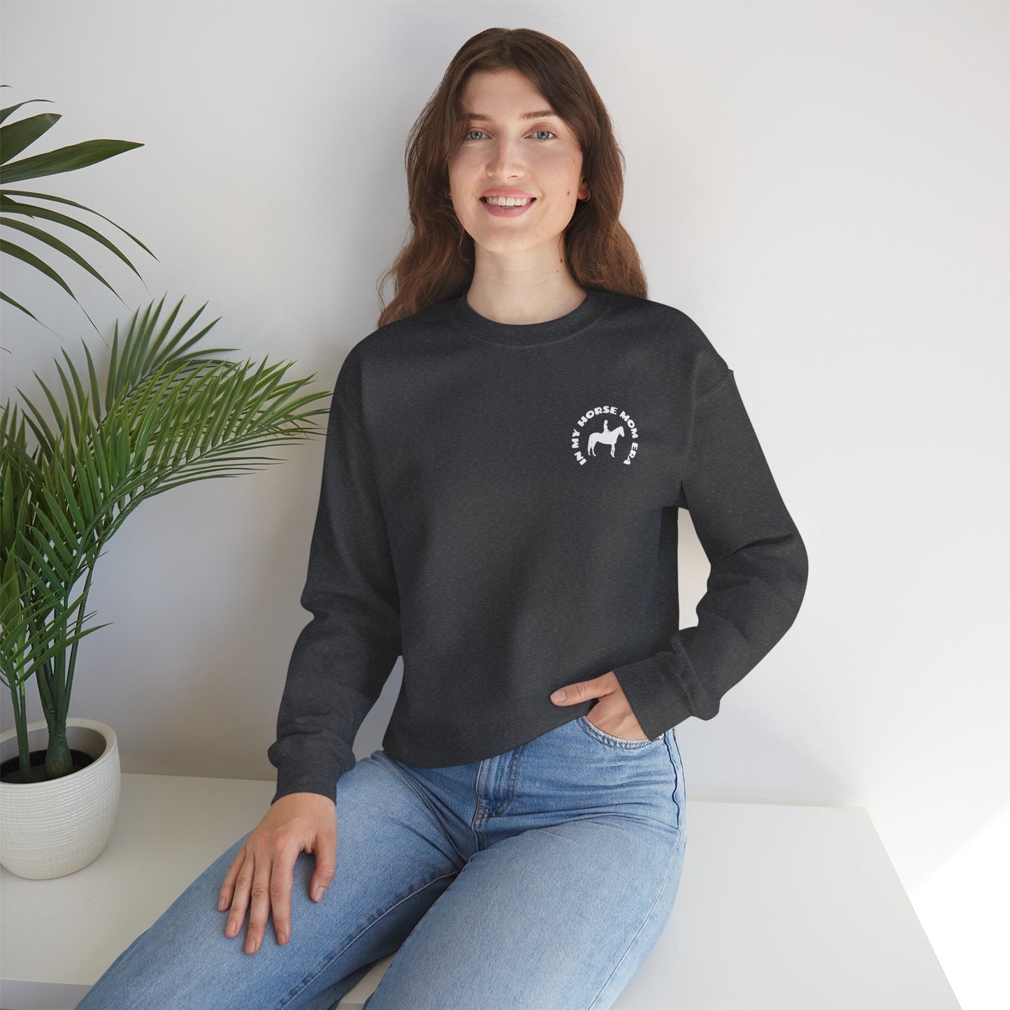 In My Horse Mom Era sweatshirt