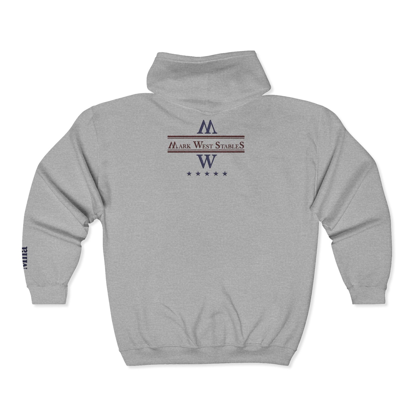 Unisex Mark West Zip Hoodie - Personalizable