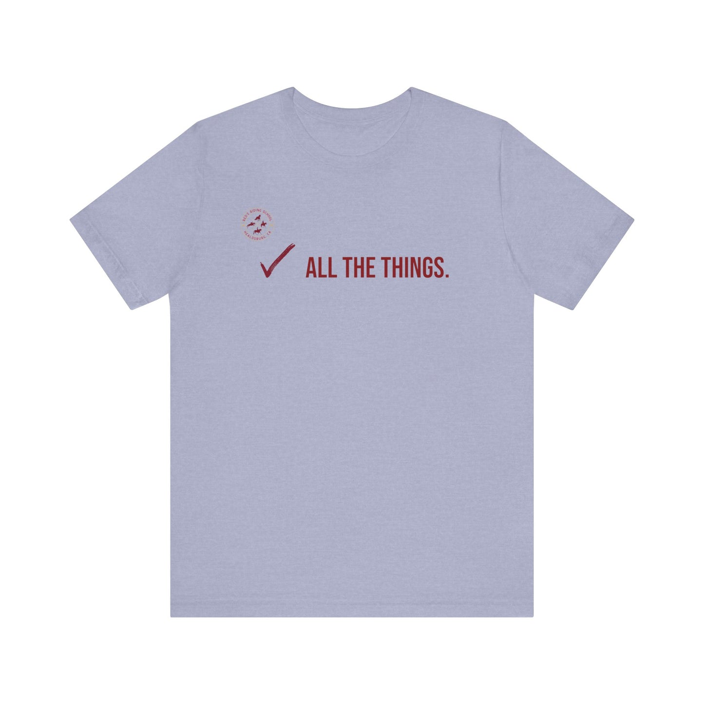 Red's Riding School - All the things - Tee