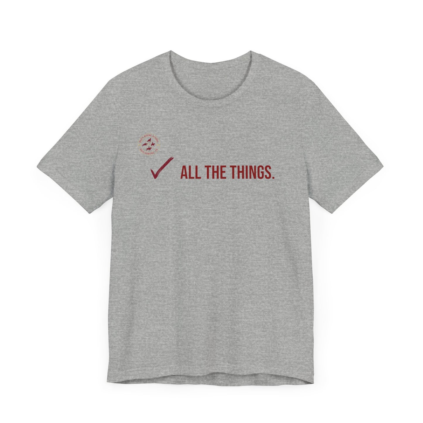 Red's Riding School - All the things - Tee