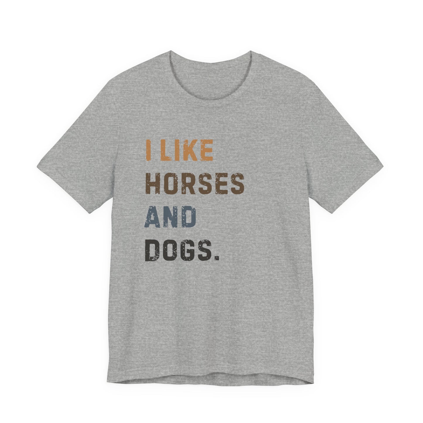 Horse and Dog Lover T-shirt