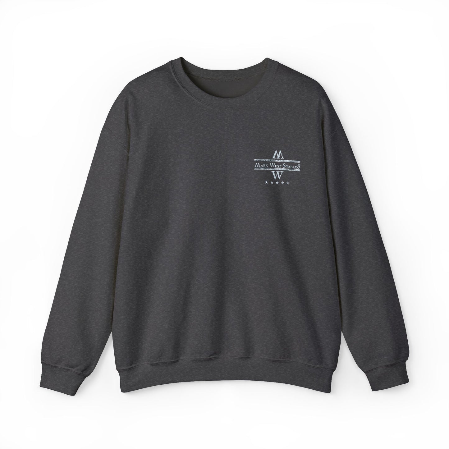 Unisex Embroidered Sweatshirt - Mark West Stables Collection