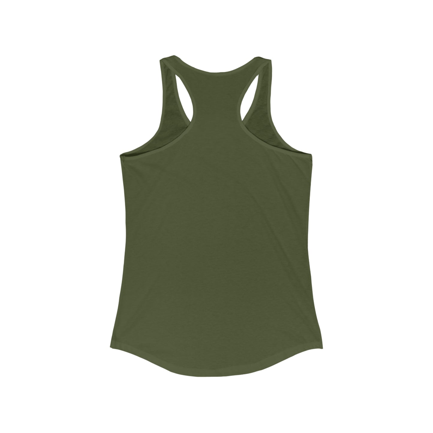 Ride Like a Motha Racerback Tank - Blue and Olive