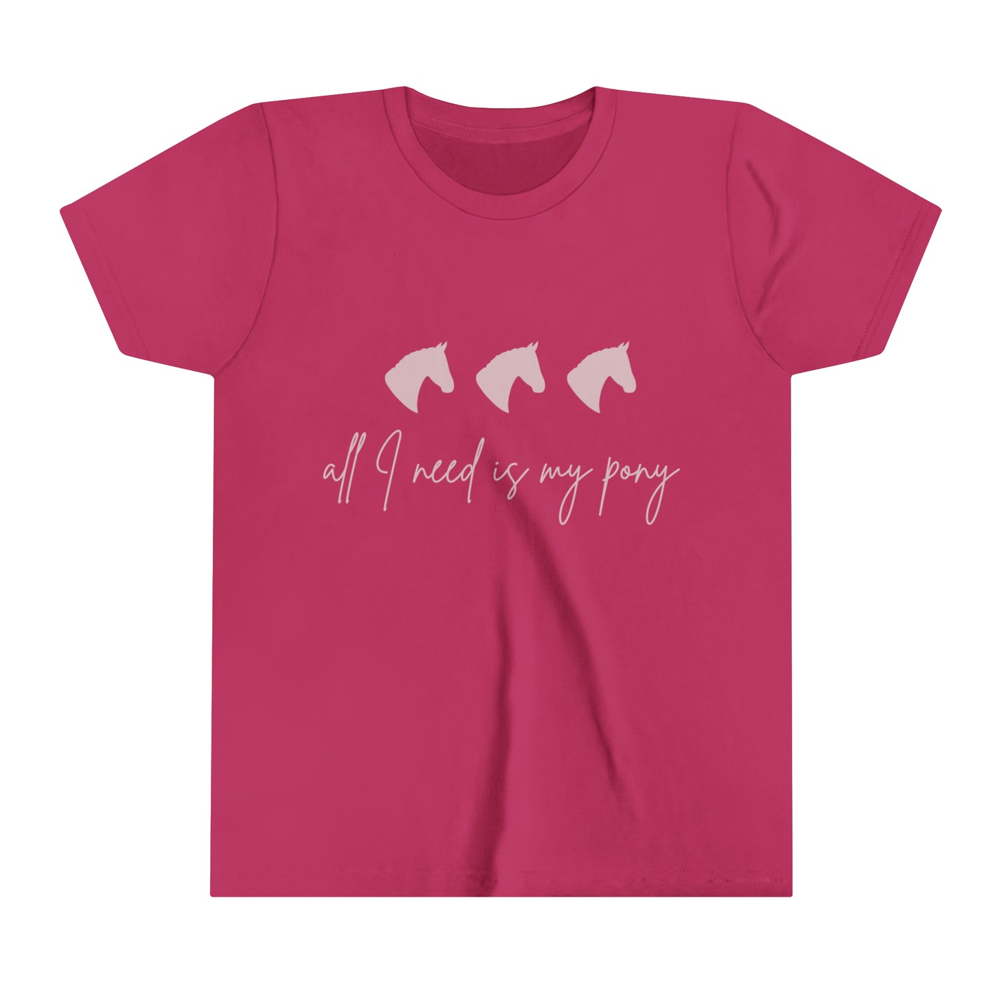 Youth Short Sleeve Equestrian Tee