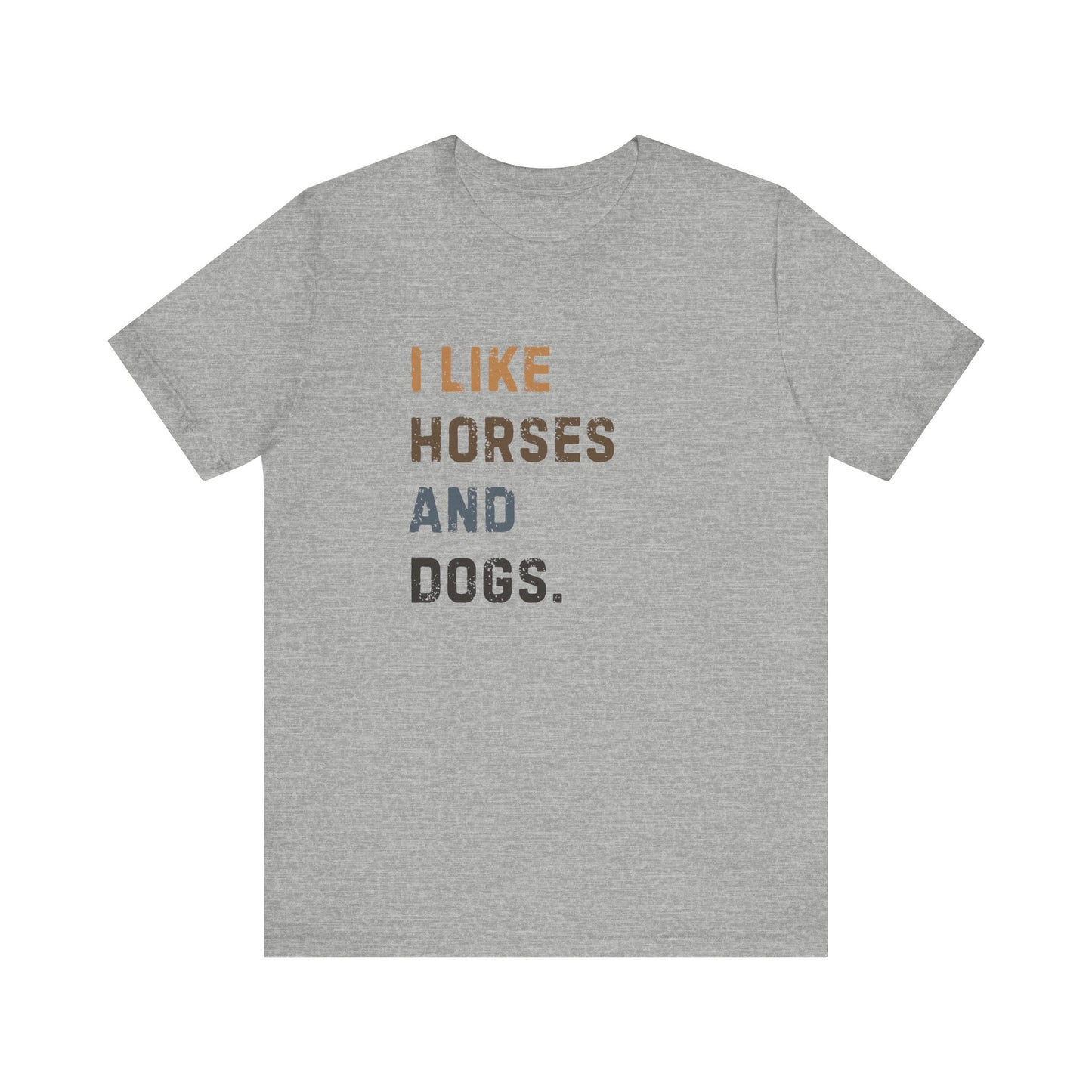 Horse and Dog Lover T-shirt