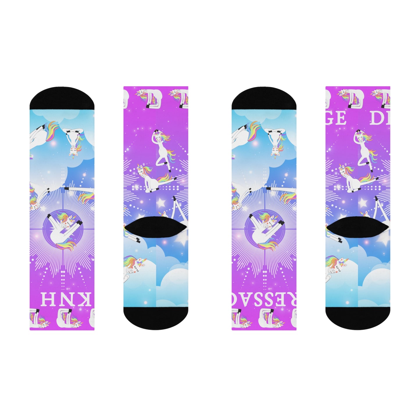 KNH Dressage Horse Yoga Socks