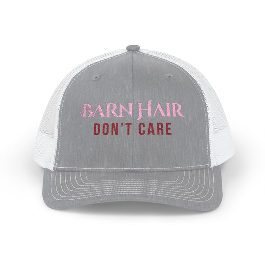 Barn Hair Don't Care Trucker Cap Snapback Hat