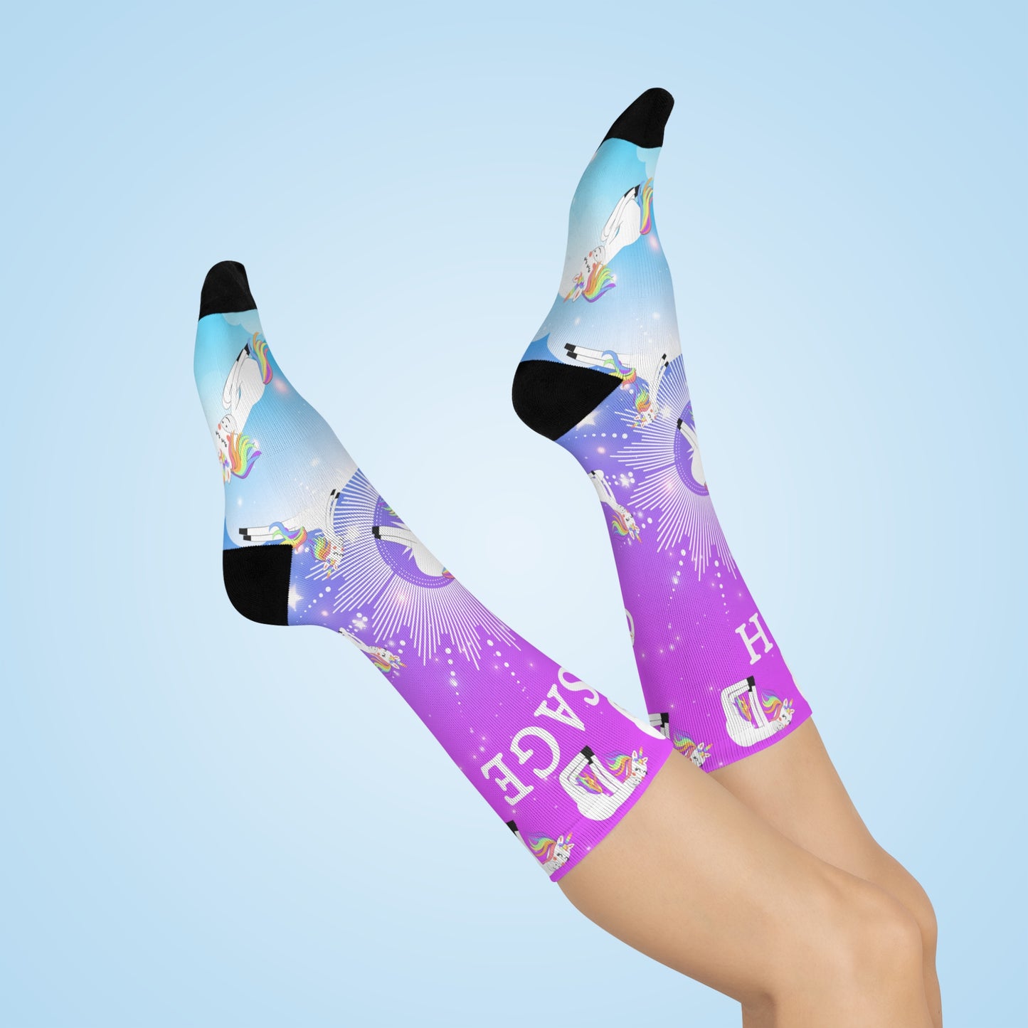 KNH Dressage Horse Yoga Socks