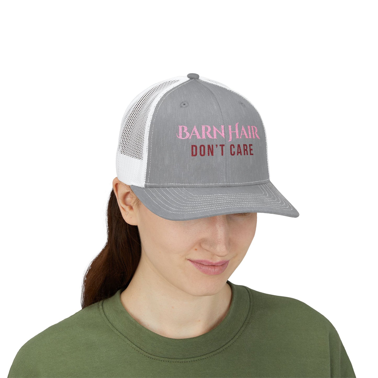 Barn Hair Don't Care Trucker Cap Snapback Hat