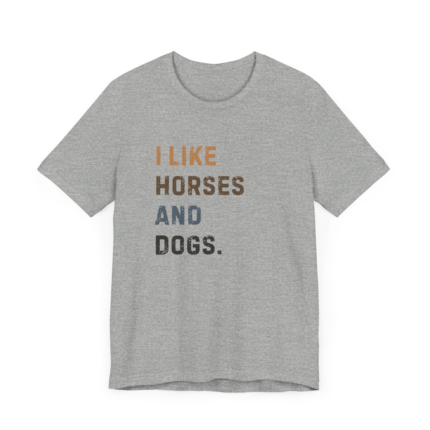 Horse and Dog Lover T-shirt