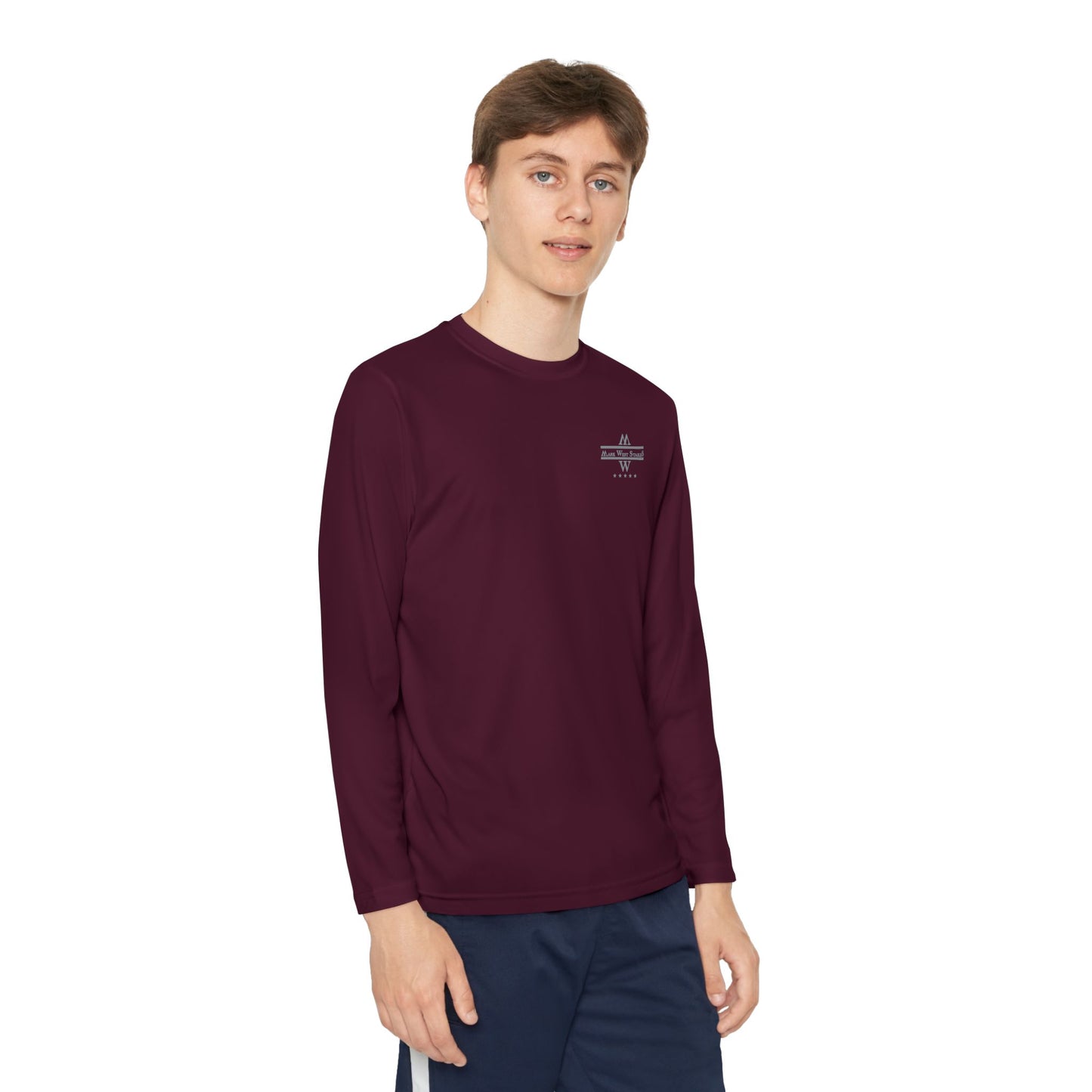 Mark West Stables Youth Long Sleeve Tee — Equestrian Performance Shirt