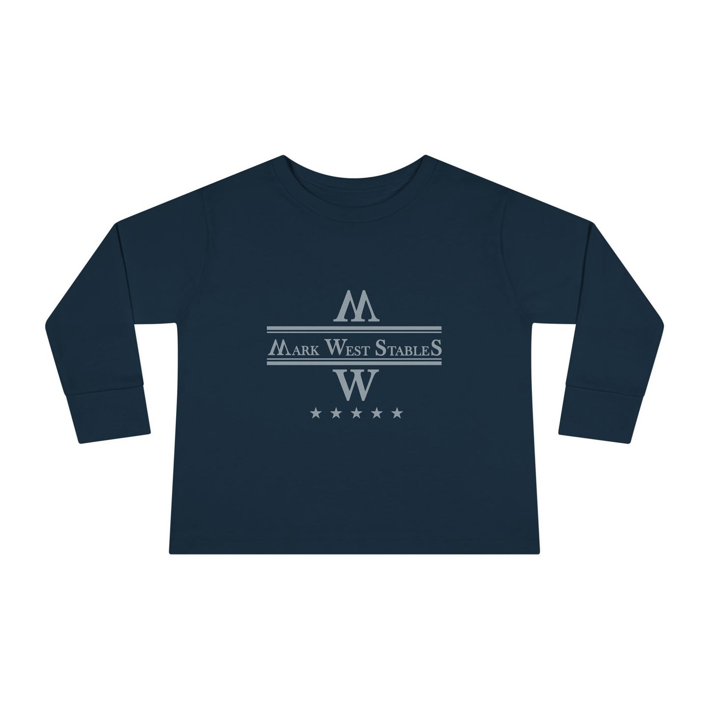Toddler Long Sleeve Tee - Mark West Stables Toddler Long Sleeve for young equestrians