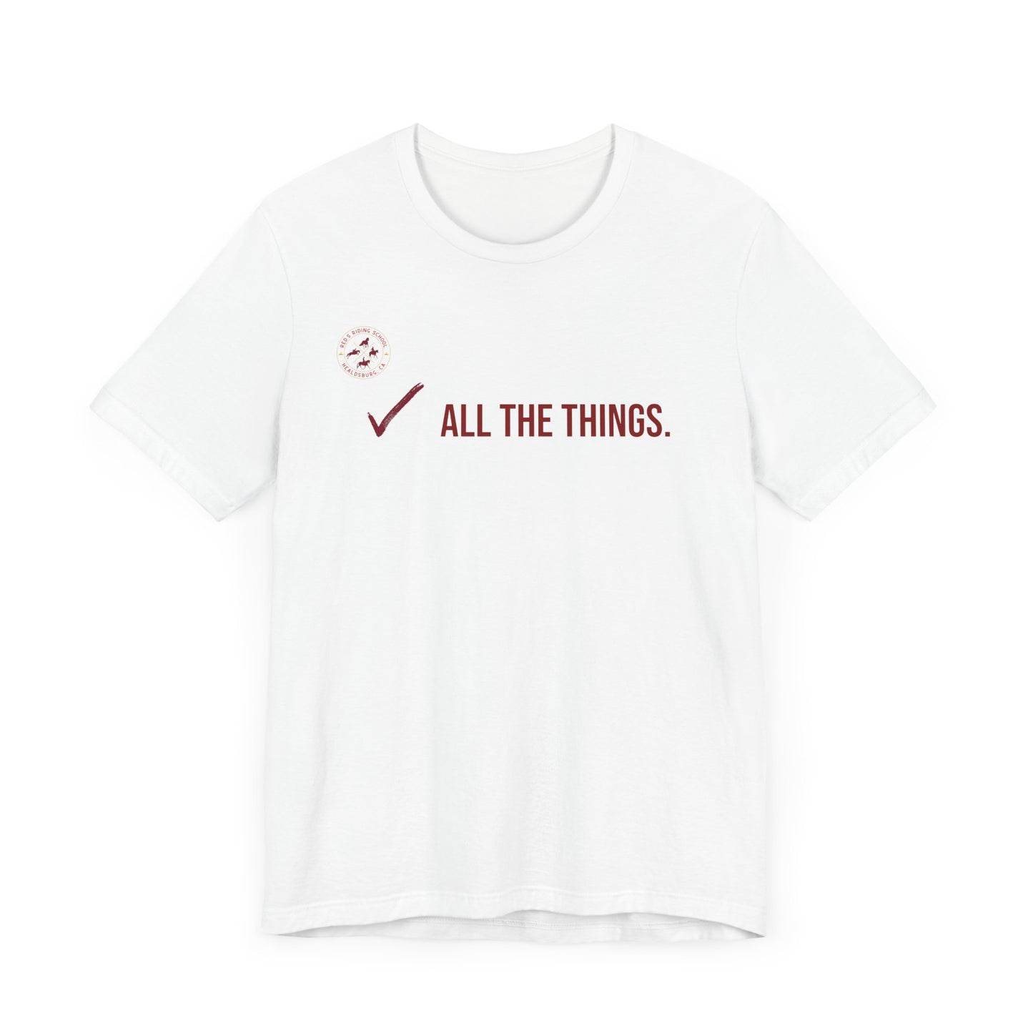 Red's Riding School - All the things - Tee