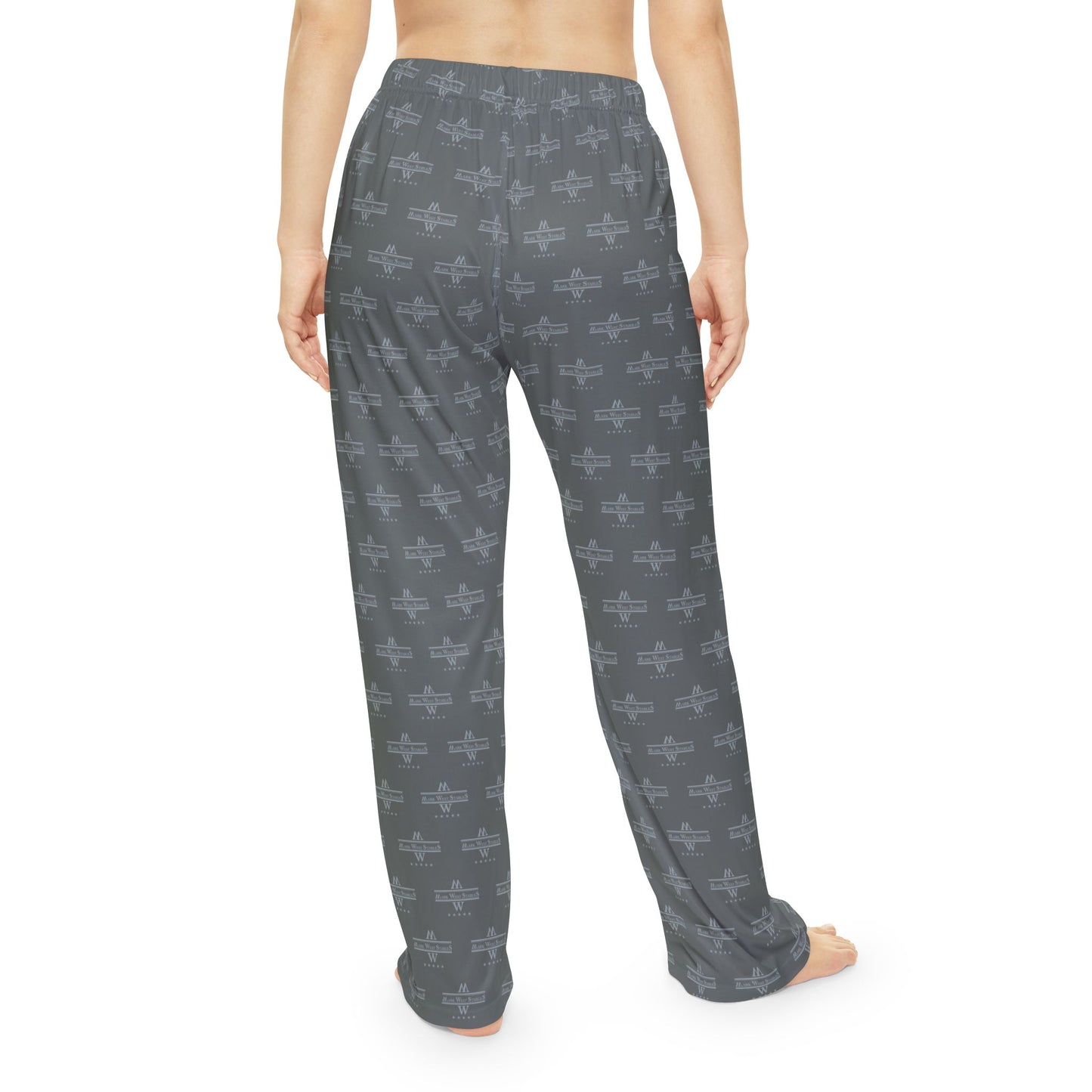 Unisex Dark Grey Equestrian Pajama Pants - Mark West Stables Design