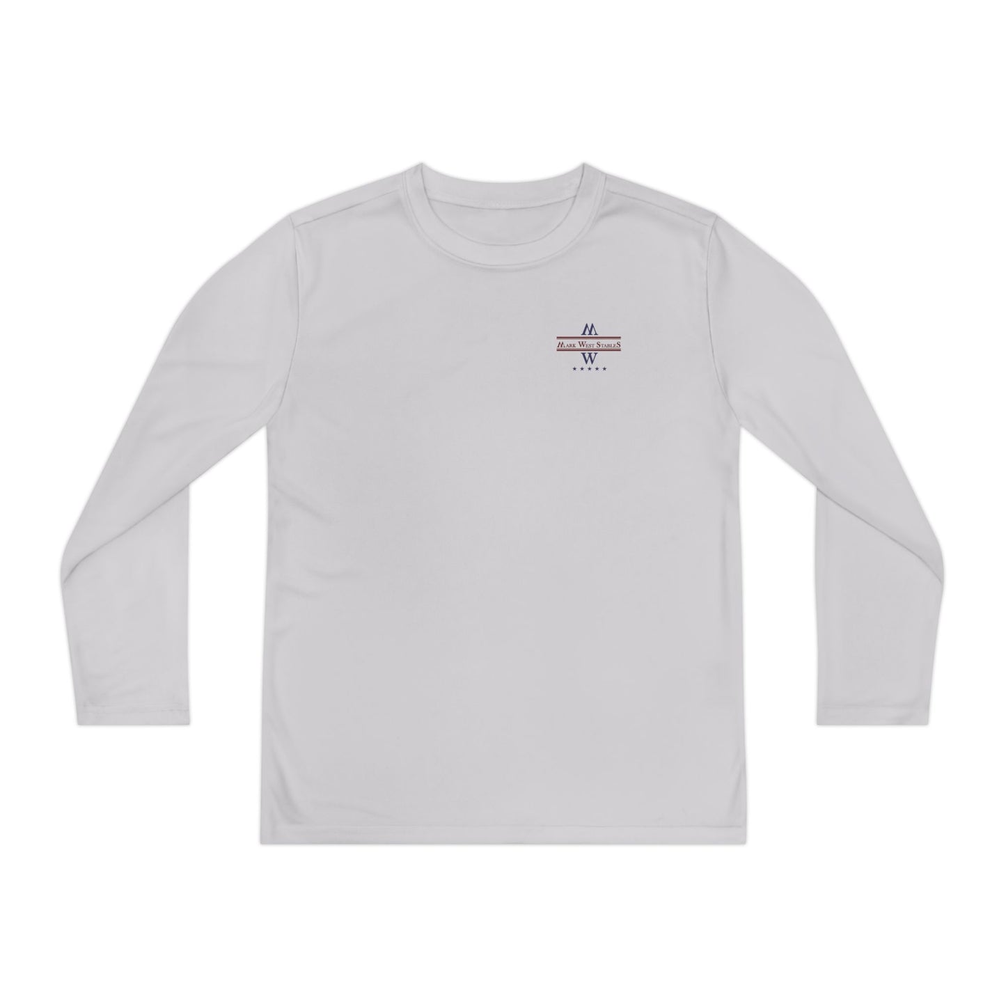 Mark West Stables Youth Long Sleeve Tee — Equestrian Performance Shirt
