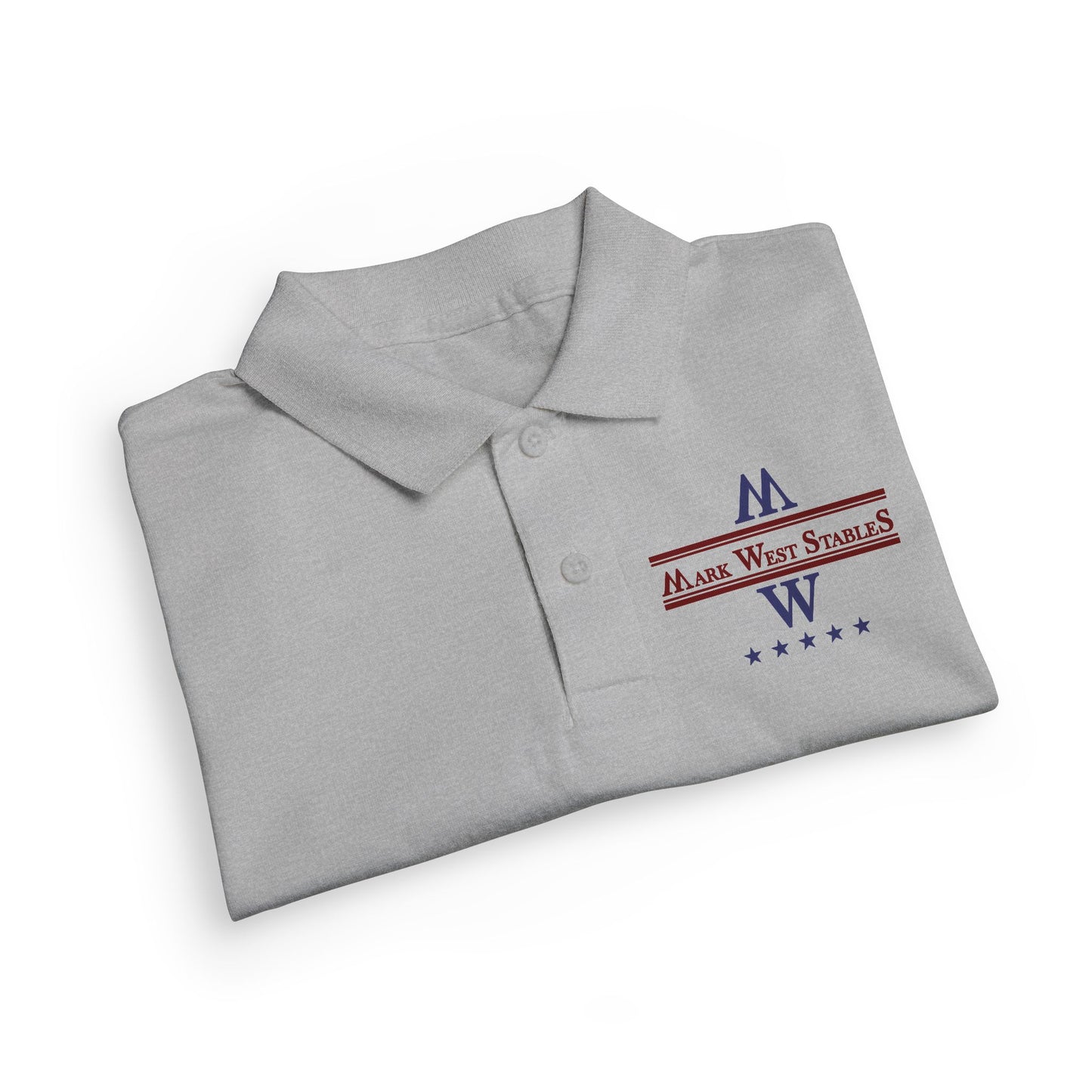 Youth Polo Shirt - Mark West Stables Logo Polo for Young Equestrians