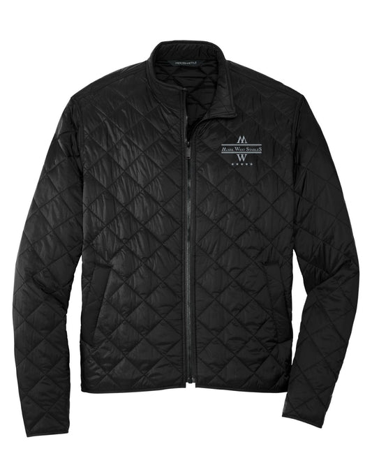 Men's Mark West Stables Unisex Quilted Jacket  With Embroidered Logo