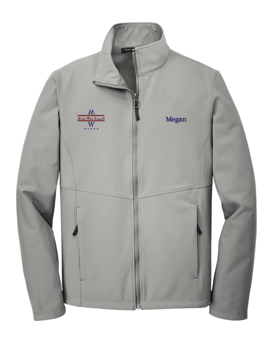 Unisex Mark West Stables Soft Shell Jacket Personalizable