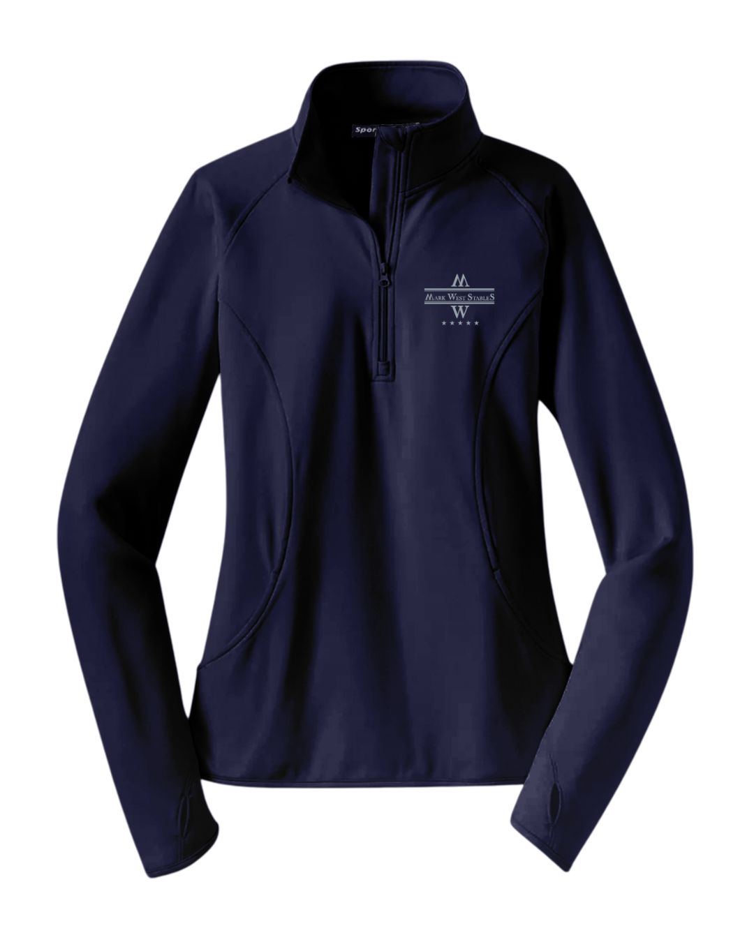 Mark West Stables Ladies Stretch Quarter-Zip Pullover