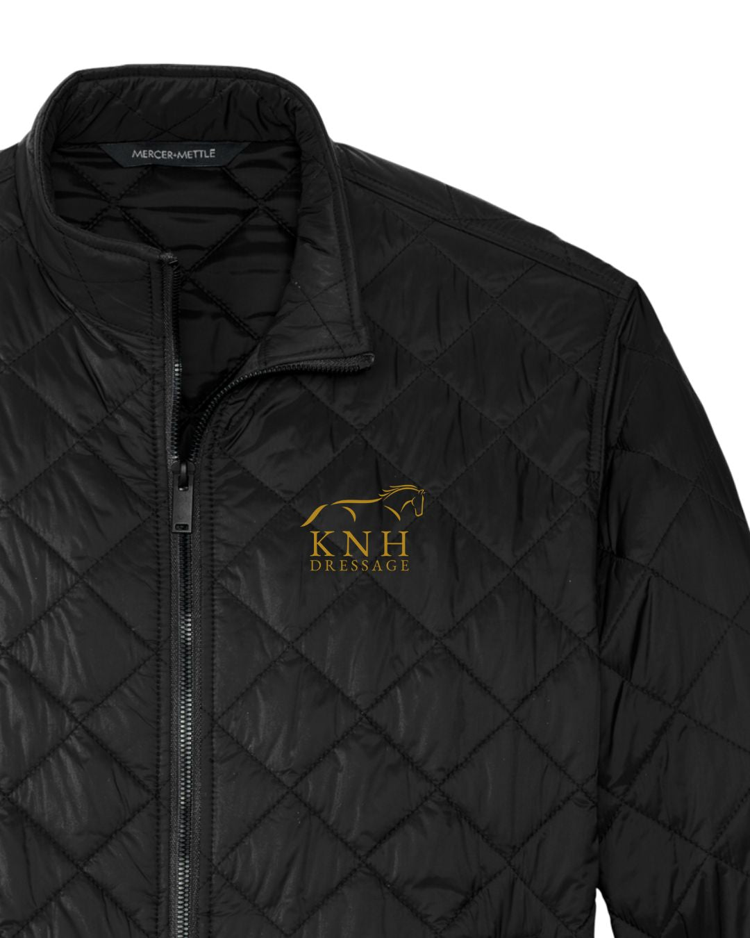 KNH Dressage Unisex Quilted Jacket  With Embroidered Logo