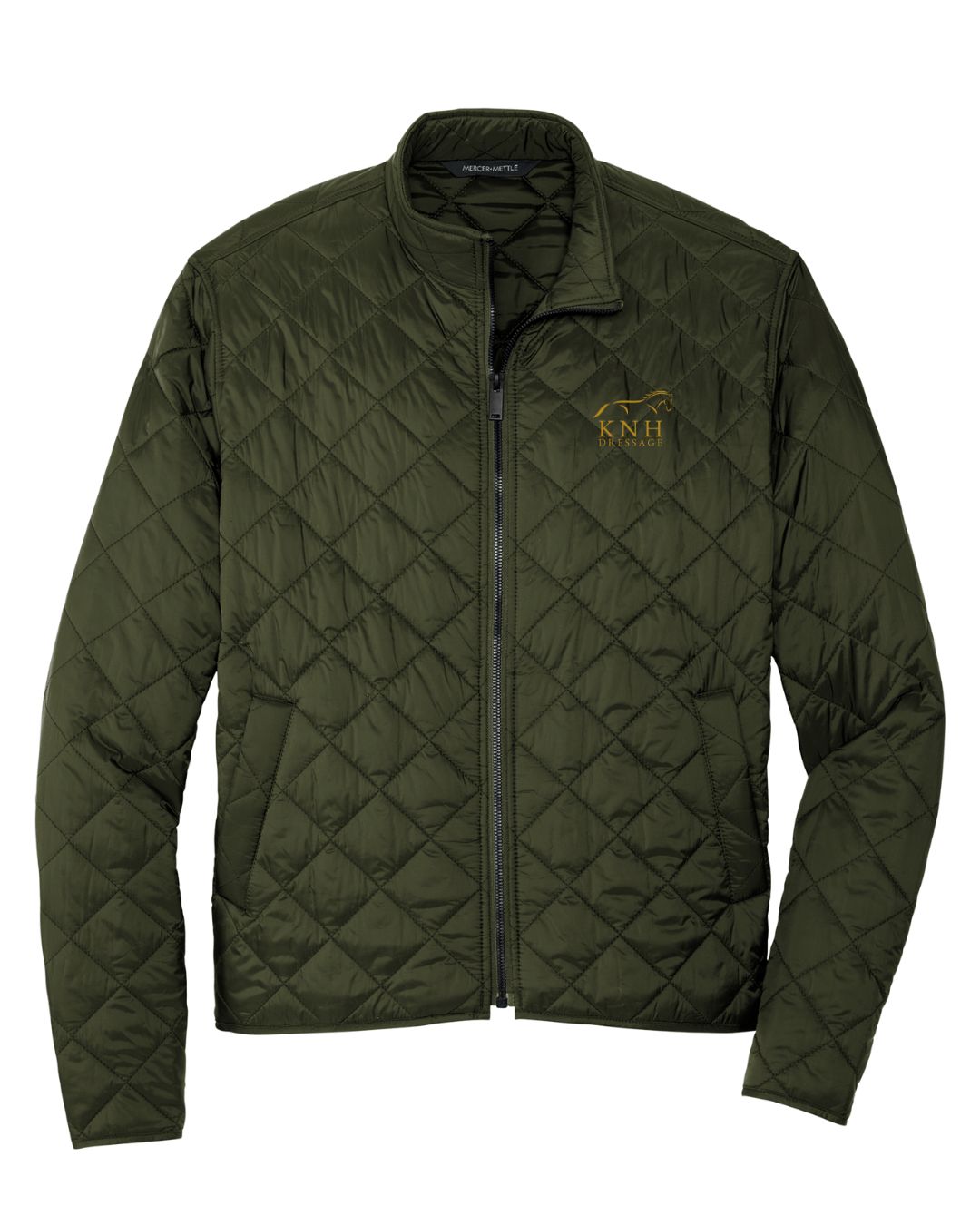 KNH Dressage Unisex Quilted Jacket  With Embroidered Logo
