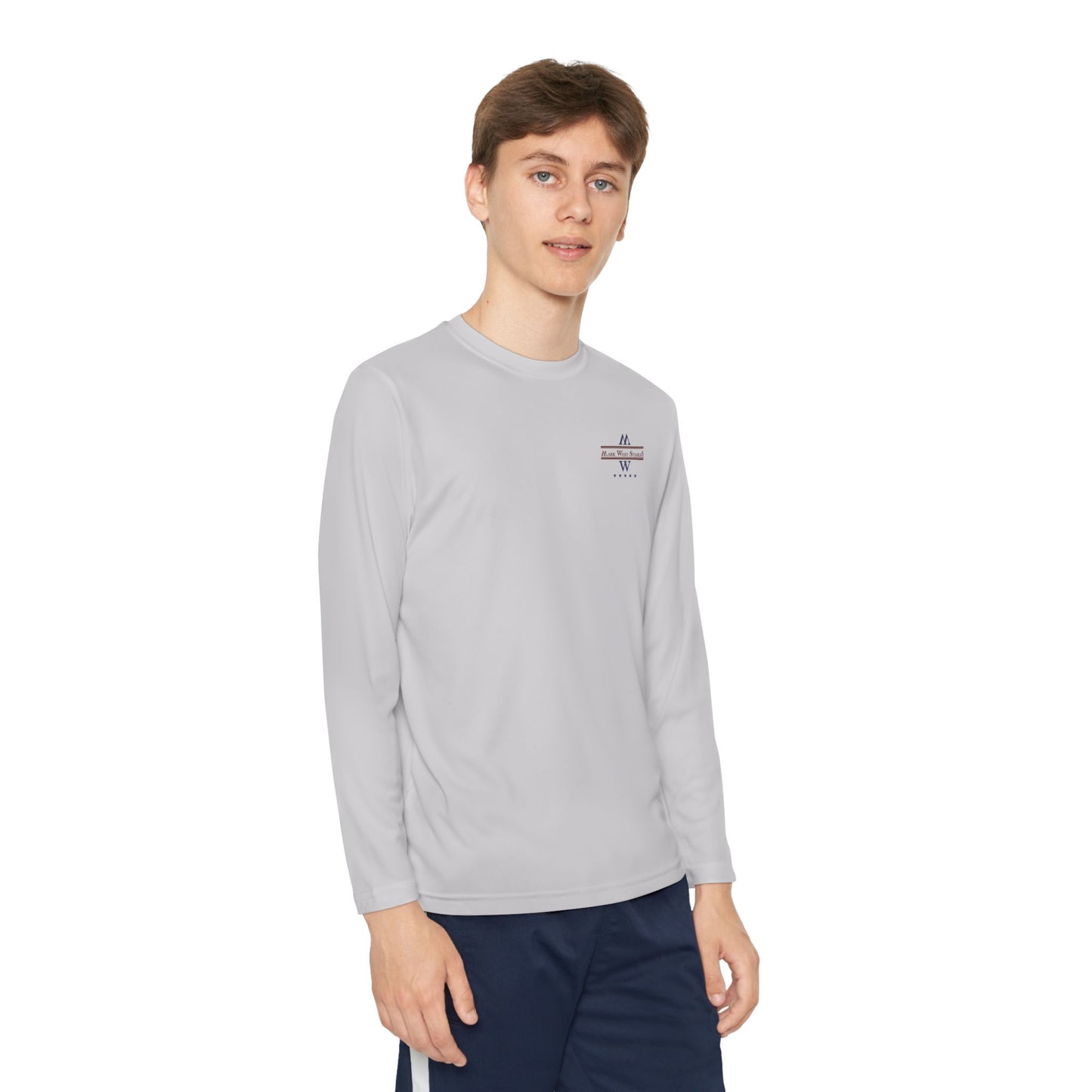 Mark West Stables Youth Long Sleeve Tee — Equestrian Performance Shirt